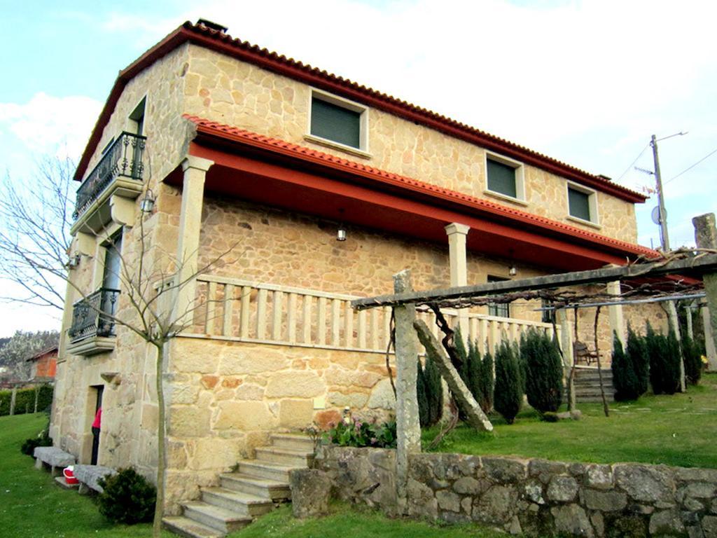 Casa Rural Os Carballos Pensionat Pontevedra Rum bild