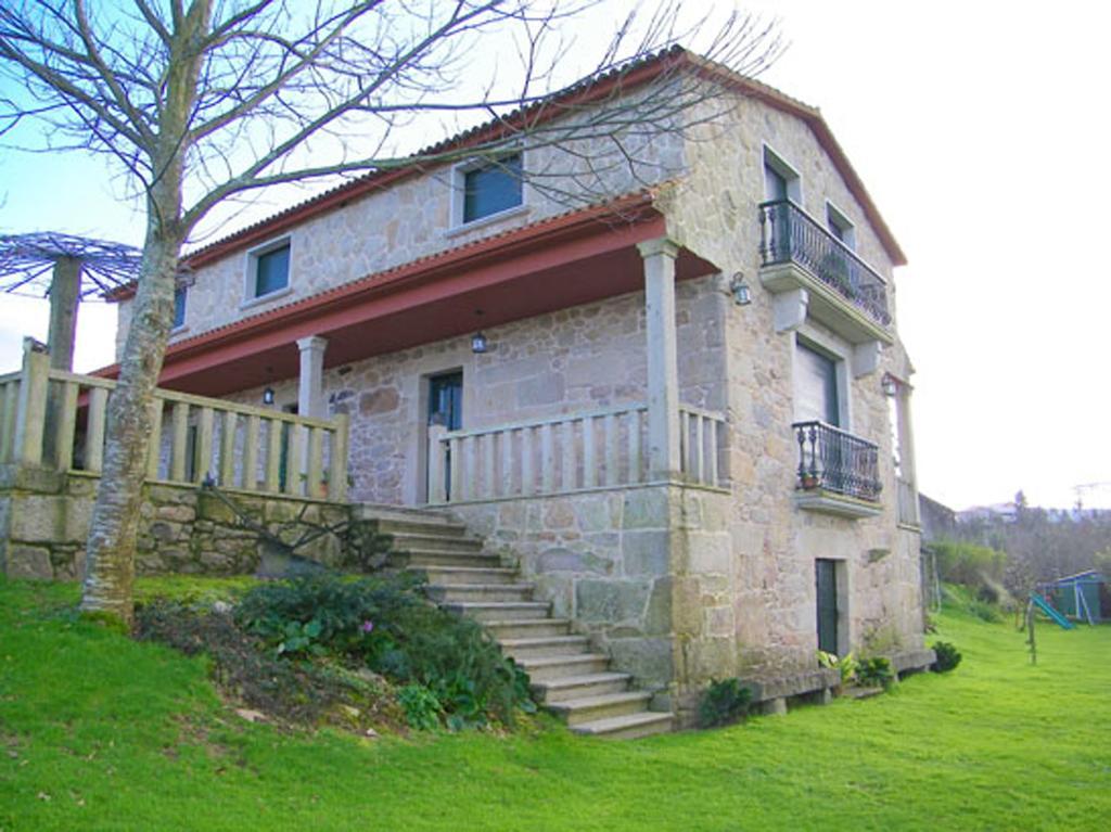 Casa Rural Os Carballos Pensionat Pontevedra Exteriör bild