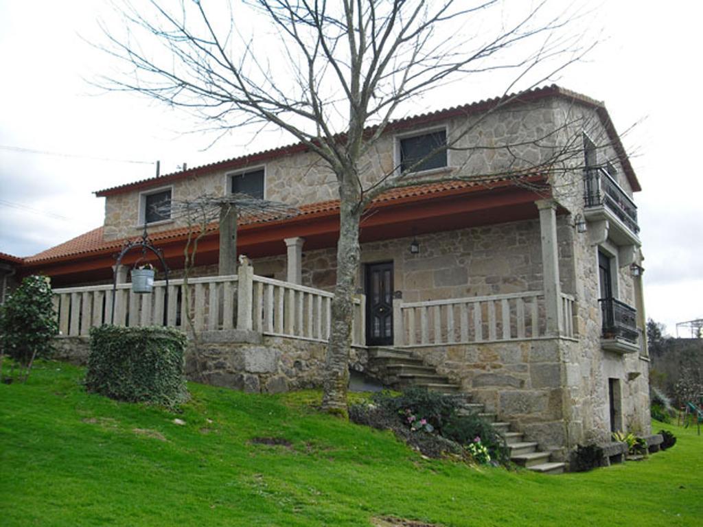 Casa Rural Os Carballos Pensionat Pontevedra Exteriör bild